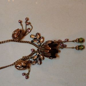 Floral J. Crew necklace